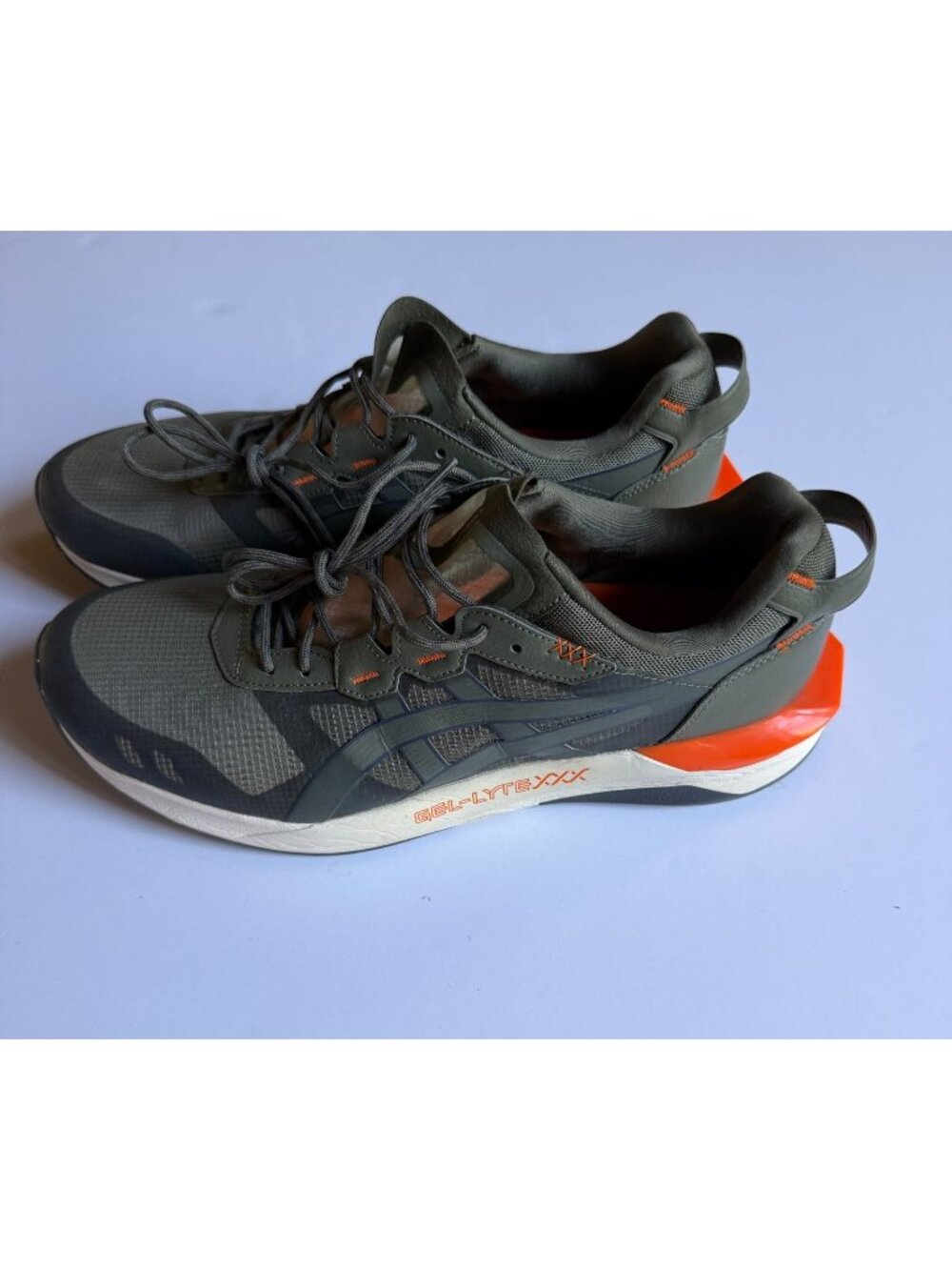 ASICS GEL-Lyte XXX Green Orange Running Shoes - Men’s US 11 - 1021A263